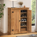 Corona 2 Door Shoe Rack Cupboard