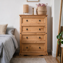 Corona 4 Drawer Chest Corona 4 Drawer Chest
