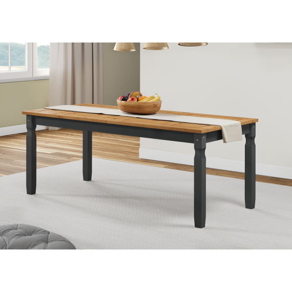 Corona Grey Wax 6'0" Dining Table Corona Grey Wax 6'0" Dining Table