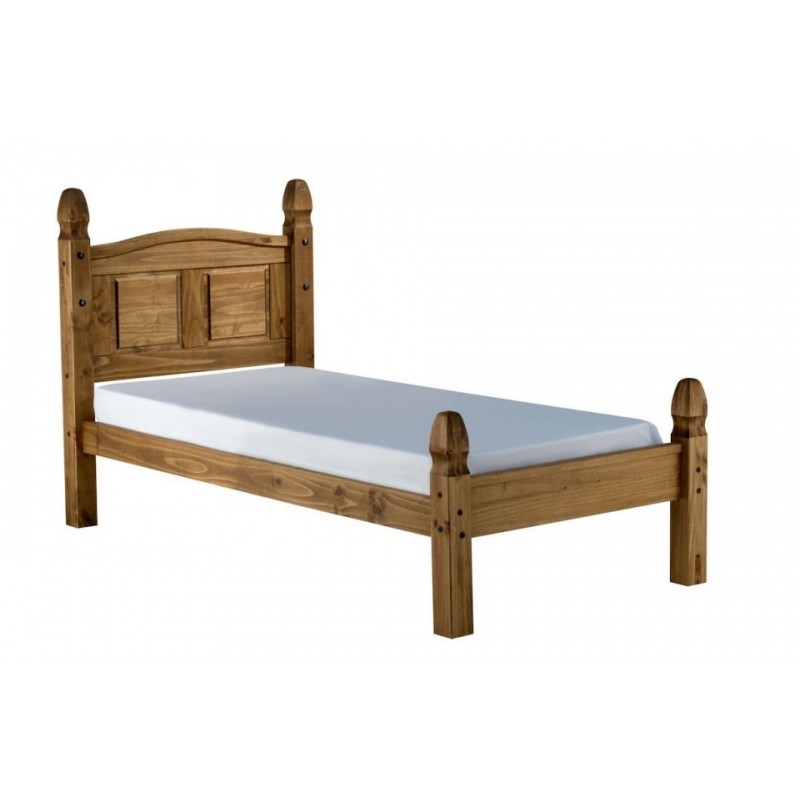 Corona 3 0 Low Foot End Bed Frame, Mexican Wood Bed Frames Uk