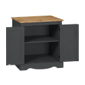 Corona Charcoal 2 Door Cupboard