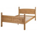 Corona 4'6" High Foot End Bed Frame