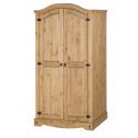 Corona 2 Door Arch Top Wardrobe