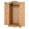 Corona 2 Door Arch Top Wardrobe