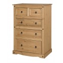 Corona 3 + 2 Drawer Chest