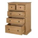 Corona 3 + 2 Drawer Chest