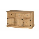 Corona 3 Door 3 Drawer Large Sideboard 