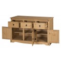 Corona 3 Door 3 Drawer Large Sideboard 