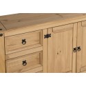 Corona 2 Door 3 Drawer Low Sideboard