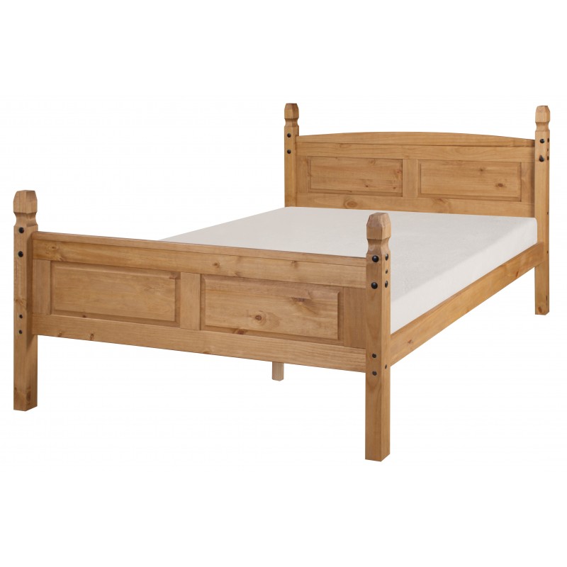 Corona 5 0 High Foot End Bed Frame, Flat Pack King Bed Base