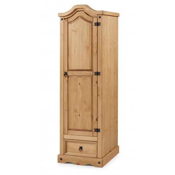 Corona 1 Door 1 Drawer Arch Top Wardrobe