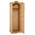 Corona 1 Door Arch Top Wardrobe