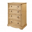 Corona Compact 4 Drawer Chest