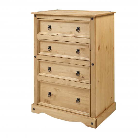 Corona 4 Drawer Chest