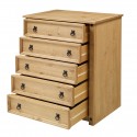 Corona Small 5 Drawer Chest