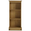 Corona Low Narrow Bookcase