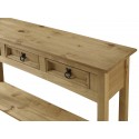 Corona 3 Drawer Console Table