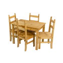 Corona Budget Dining Table & 4 Chairs