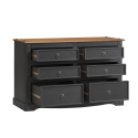 Corona Charcoal Low 3+3 Wide Chest