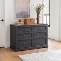 Corona Charcoal Low 3+3 Wide Chest