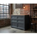 Corona Charcoal Low 3+3 Wide Chest