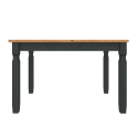 Corona Charcoal 4'0" Dining Table
