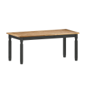 Corona Charcoal 6'0" Dining Table & 6 Chairs