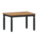 Corona Charcoal Small Extending Dining Table