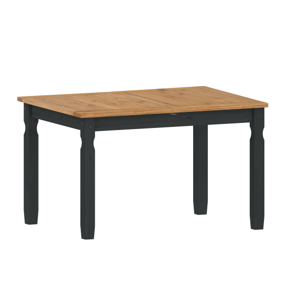 Corona Charcoal Small Extending Dining Table