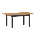 Corona Charcoal Small Extending Dining Table