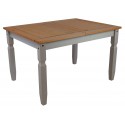 Corona Grey Wax 4'0" Dining Table