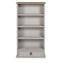 Corona Grey Wax 1 Drawer DVD Rack