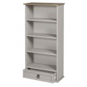 Corona Grey Wax 1 Drawer DVD Rack