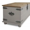 Corona Grey Wax Blanket Box