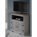 Corona Grey Wax Corner TV Unit