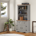 Corona Grey Wax 2 Door Dresser