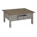 Corona Grey Wax Coffee Table