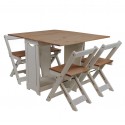 Corona Grey Wax Butterfly Dining Set