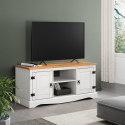 Corona White 2 Door Media TV Unit