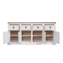 Corona White 4 Door Sideboard Corona White 4 Door Sideboard