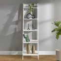 Corona White Ladder Bookcase