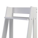 Corona White Ladder Bookcase