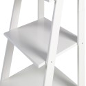 Corona White Ladder Bookcase