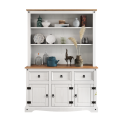 Corona White 3 Door Dresser