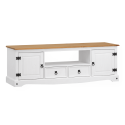 Corona White Large Widescreen TV Unit