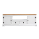 Corona White Large Widescreen TV Unit