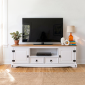 Corona White Large Widescreen TV Unit