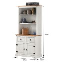 Corona White 2 Door Dresser