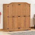 Corona 4 Door Arch Top Wardrobe 
