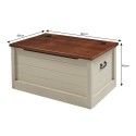 Cottage White Blanket Box